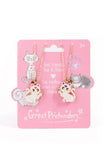 Great Pretenders 86176 Smitten Kitten Tear & Share Necklaces, 2pc
