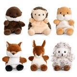 LITTLE Living Nature Snugglies Woodland Animal Plush