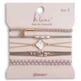 K'lani Hair Tie Bracelets - GLIMMER