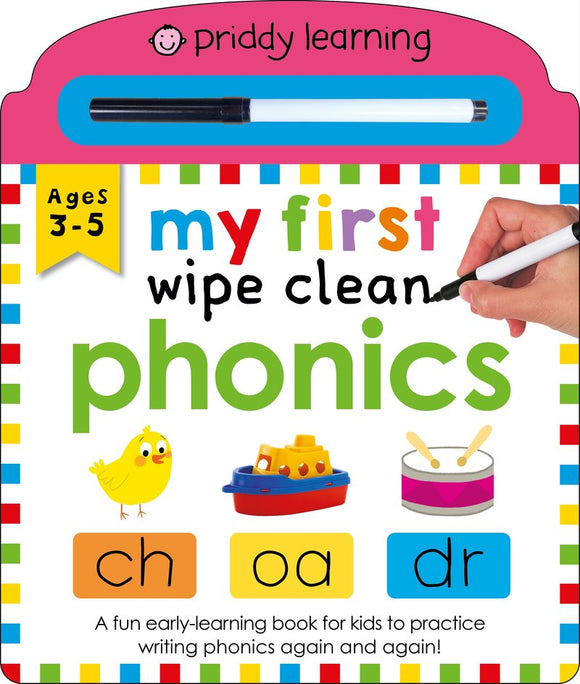 Priddy Learning: My First Wipe Clean Phonics WorkBook