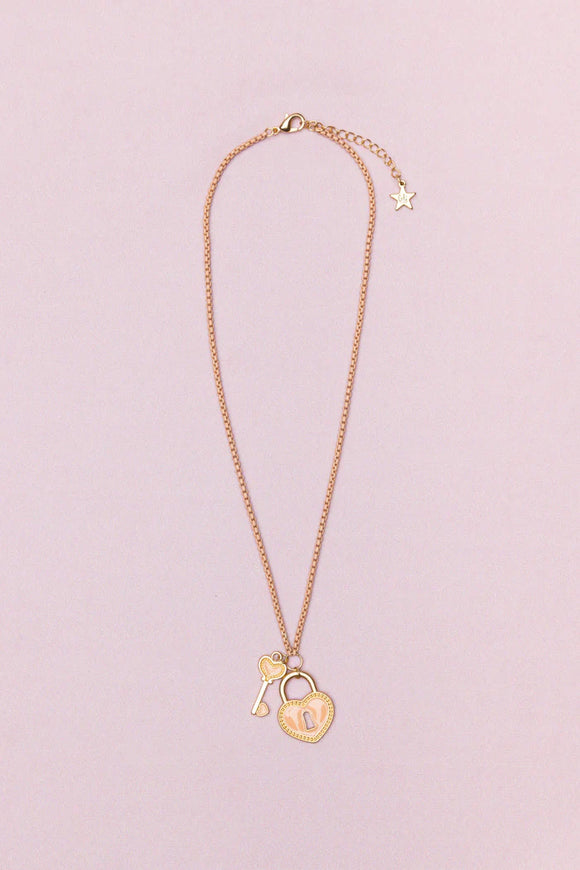 Great Pretenders 92207 Boutique Chic Love Unlocked Necklace