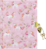 Locking Journal Unicorn Blooms