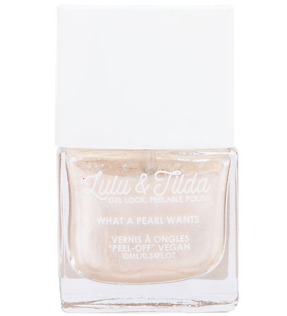 Great Pretenders 95113 Lulu & Tilda Peelable Nail Polish - What a Pearl Wants