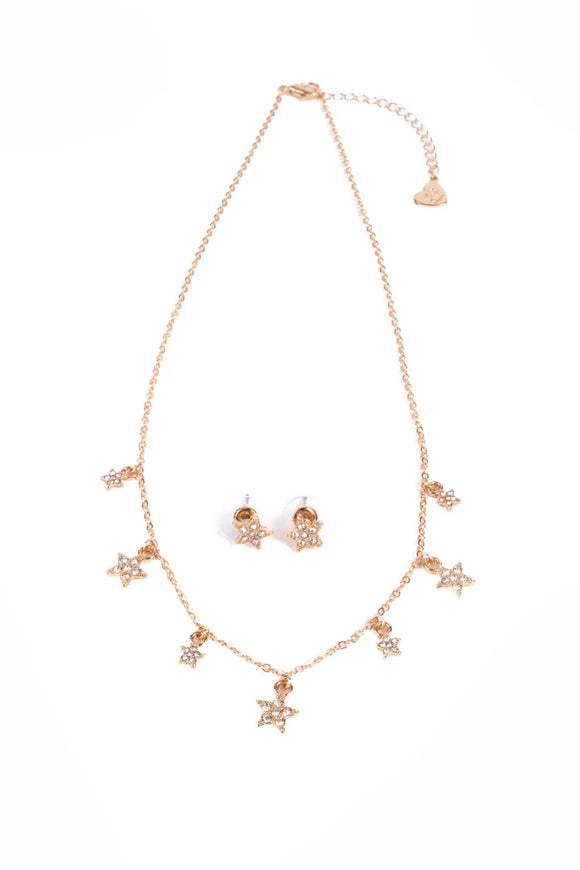 Great Pretenders 92211 Boutique Chic Rising Star Necklace & Earrings