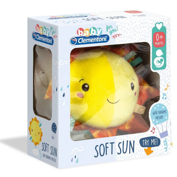Clementoni Baby Soft Musical Toy Sun