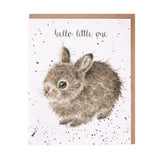 Baby Card Little Leveret Hare
