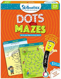 Skillmatics Write and Wipe Activity Mats Dots & Mazes