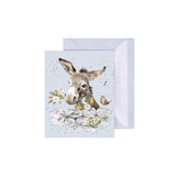 Gift Enclosure Card - 'Fine and Dandy' Donkey