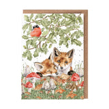 All Occasion Card - 'Under the Oak Tree' Fox