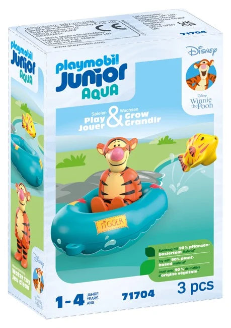 Playmobil Junior Aqua, 71704 Disney: Tigger's Rubber Boat Ride