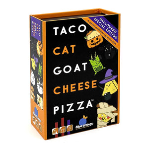 Taco Cat Goat Cheese Pizza Card Game - Halloween Edition