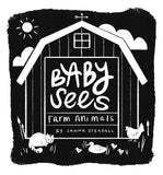 Baby Sees Farm Animals A High-Contrast Board Book