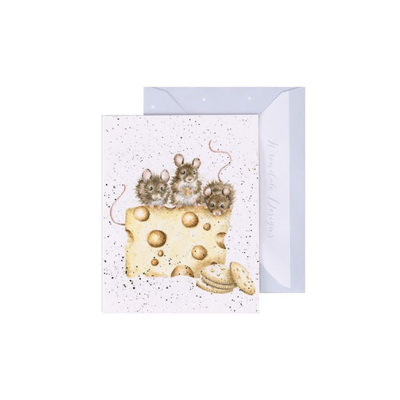 Gift Enclosure Card - Crackers About Cheese Mouse