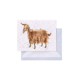 Gift Enclosure Card - 'The Hipster' goat