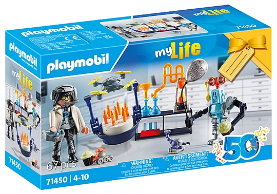 Playmobil 71450 My Life Researchers with Robots