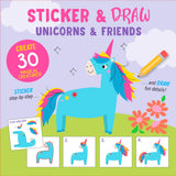 Sticker & Draw - Unicorns & Friends