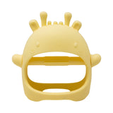 Loulou Lollipop Silicone Teething Mitt - Giraffe