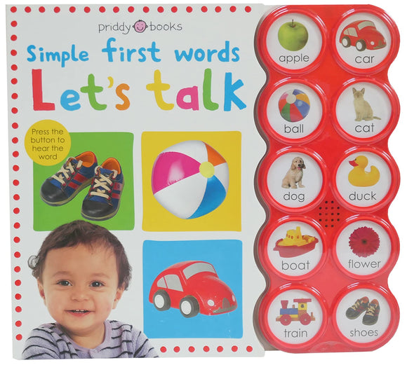 Simple First Words Let's Talk Sound Board Book