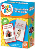 Seek-a-Boo Flip & Find Word Cards Memory Game