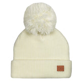Babyfied Apparel FINAL SALE Pom Pom Toque Ivory