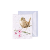 Gift Enclosure Card - 'Little Tweets' Wren