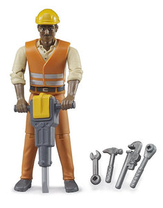 Bruder 60021 Construction Worker with accessories