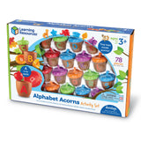 Learning Resources 6802 Alphabet Acorns Activity Set