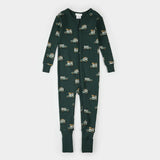 Petit Lem Sleeper Safari SUV Print on Military Green