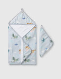 Loulou Lollipop Hooded Towel Set - Magical Dragons