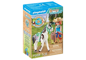 Playmobil 71358 Horses of Waterfall Feeding Time with Ellie and Sawdust