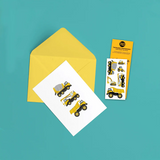 Pico Tatoo Greeting Card & Tattoo - Trucks