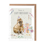 Birthday Card 'Have a Capy Birthday' Capybara