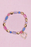 Great Pretenders 91804 Boutique Chic Heart of Gold Bracelet