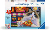 Ravensburger 35pc Puzzle 12004060 Happy Cat Pizza