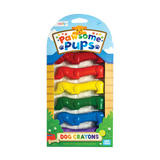 Ooly Pawsome Pups Dog Crayons - Set of 6