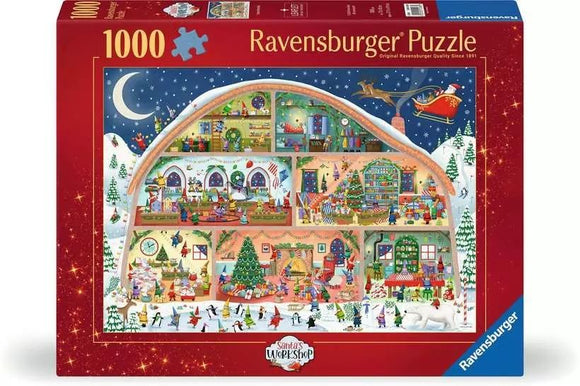 Ravensburger 1000pc Puzzle 12001268 Santa's Workshop