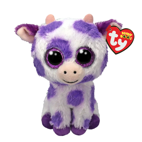 Ty ETHEL the Purple Spotted Cow