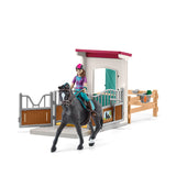 Schleich 42709 Horse Box with HORSE CLUB Lisa & Storm