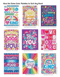 Notebook Doodles Coloring & Activity Book - Be Kind, Be Creative, Be Yourself