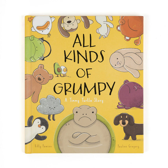 Jellycat All Kinds of Grumpy Board Book