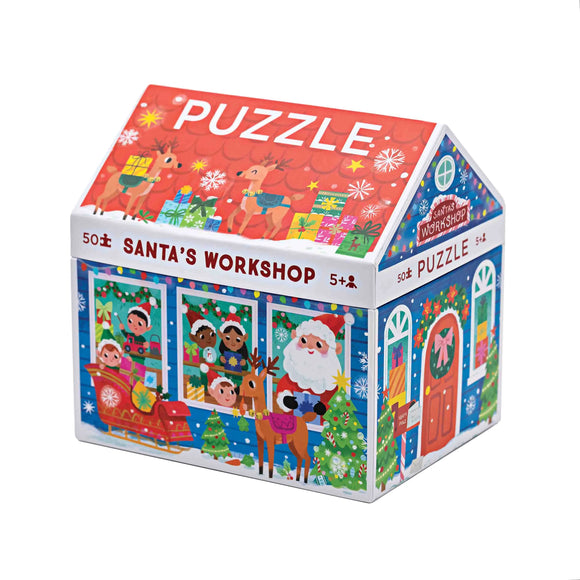 Crocodile Creek 50pc Puzzle 41621 Santa's Workshop