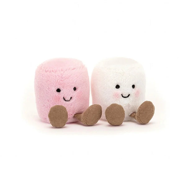 Jellycat Amuseable Pink And White Marshmallows