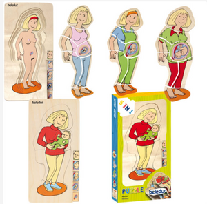 Beleduc Body Layer Puzzle "Mother"