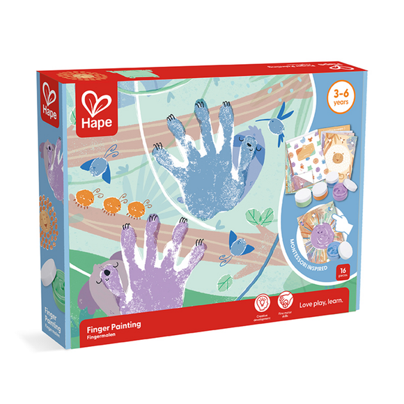 Hape E2005 Finger Painting