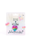 Great Pretenders 86178 Glamour Gals Tear & Share Necklaces, 2pc
