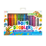 Ooly Body Doodlers Face & Body Crayons 12pc