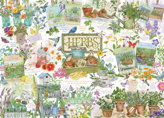 Cobble Hill 1000pc Puzzle 40258 Herb Garden