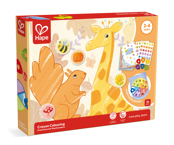 Hape E2004 Crayon Colouring Set