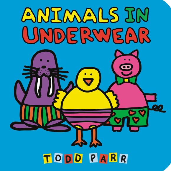 Animals in Underwear Board Book