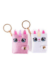 Great Pretenders 82852 Mini Sparkly Friends Keychain Journal - Caticorn